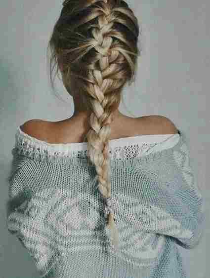 simple Braid Hairstyle for college girls - zealstyle.com