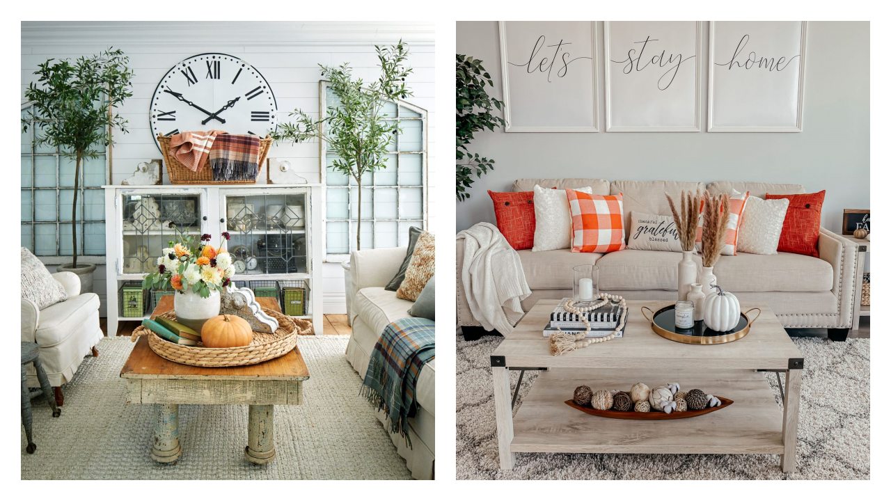 fall living area decoration - zealstyle