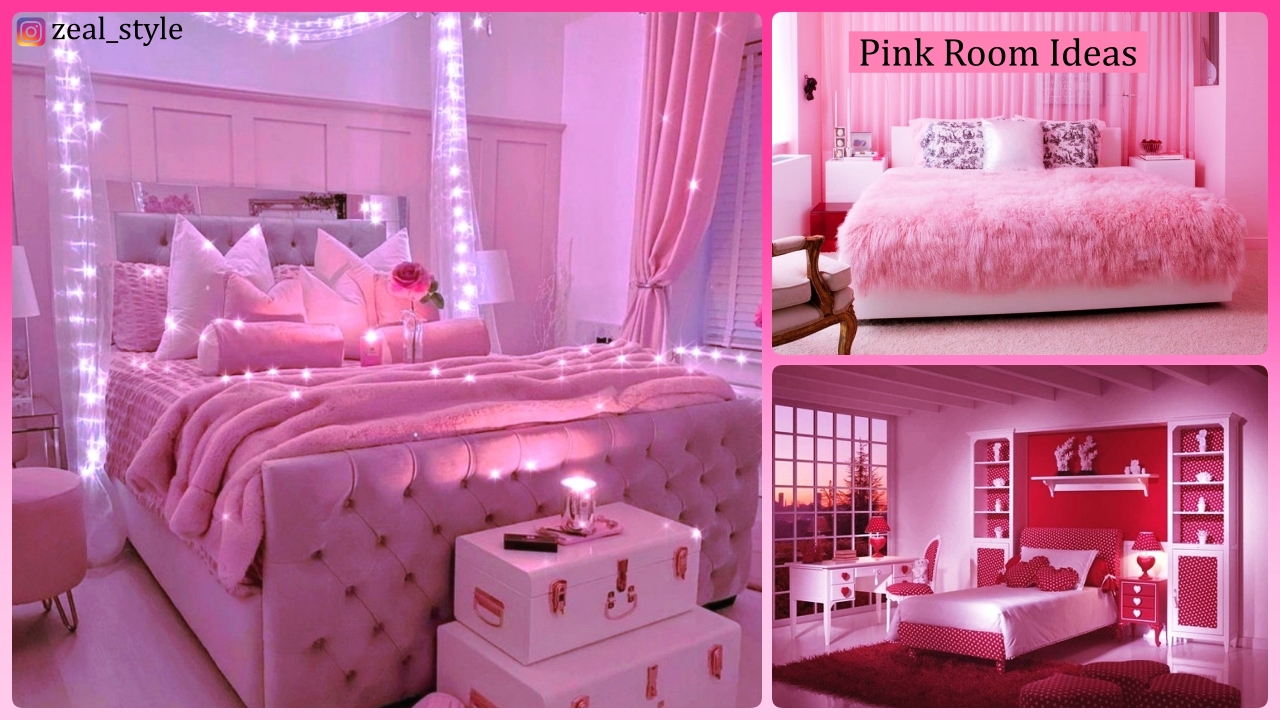 Pink Room Ideas - How to Decorate with Pink