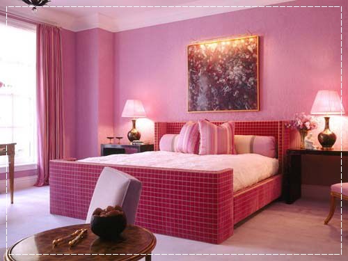 classic pinkroom decor ideas